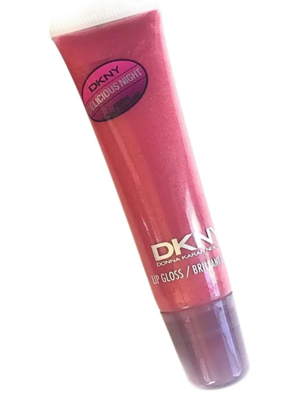 DKNY Delicious PINK Lipgloss Lip Gloss Day Night NWOB